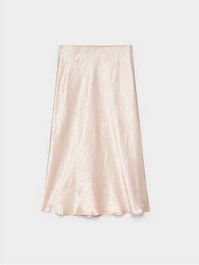 Aritzia Babaton satin midi skirt